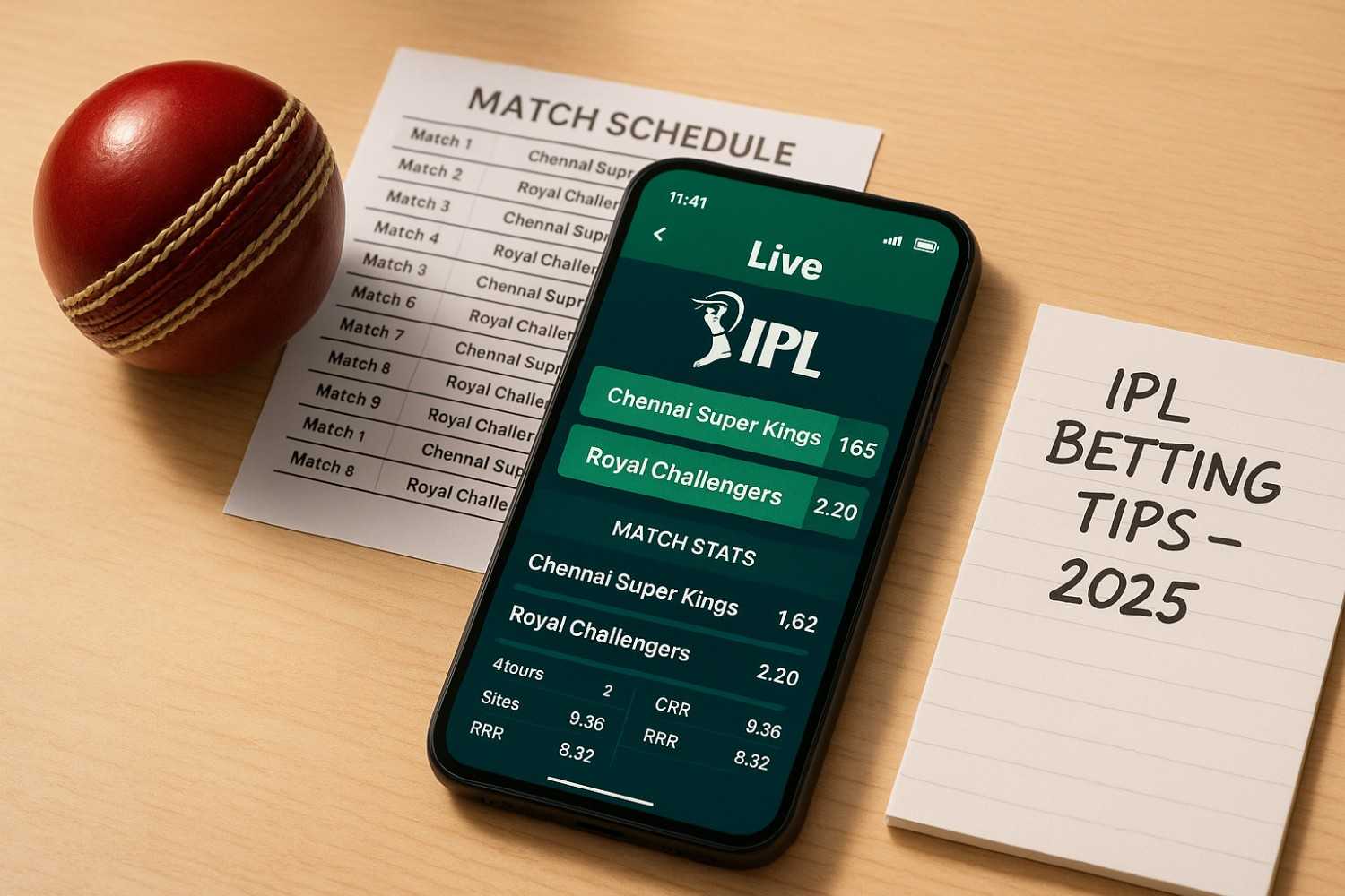 IPL betting guide for India with match odds, live stats