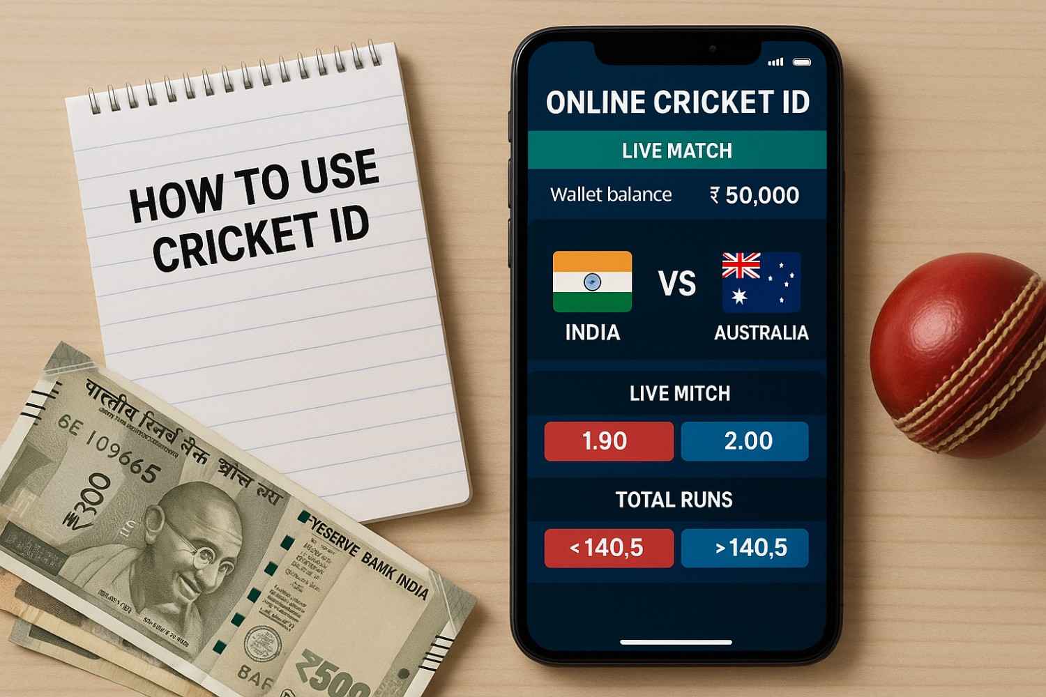 How to use an online Cricket ID in India