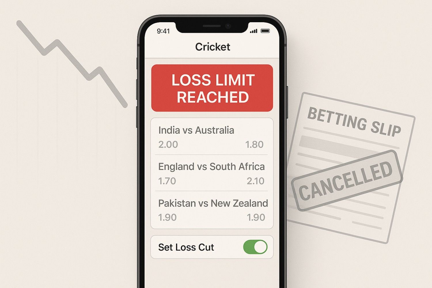 what is Loss Cut in Cricket Betting