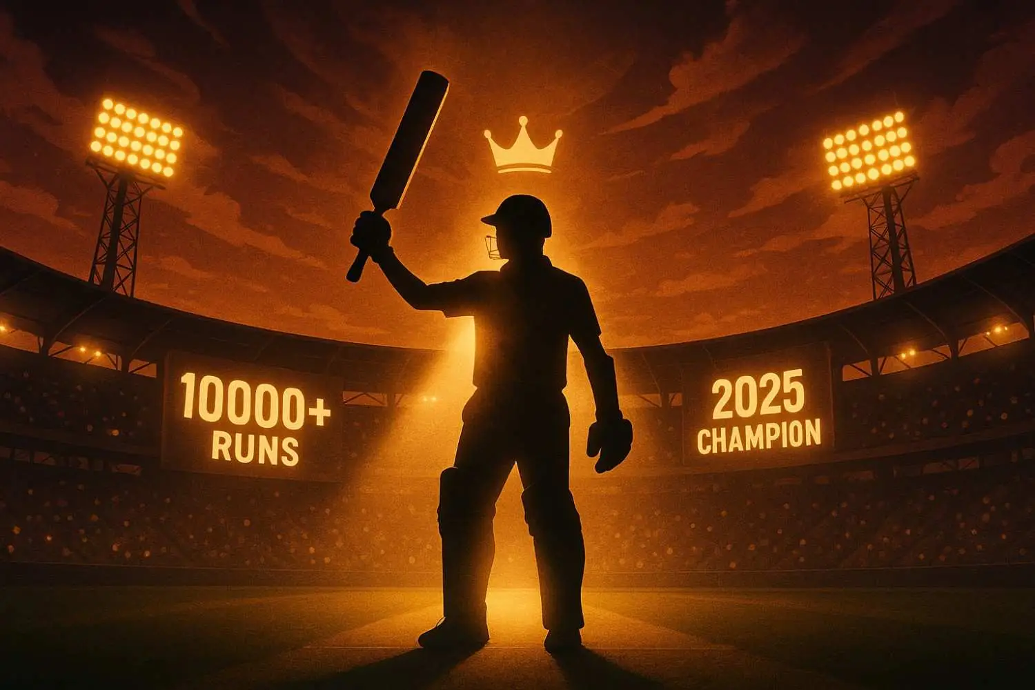 New God of Cricket 2025 symbolized by crowned player