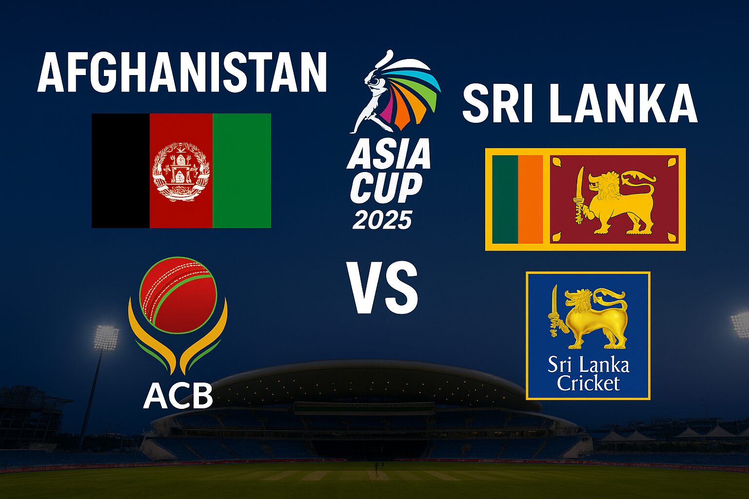 Afghanistan vs Sri Lanka